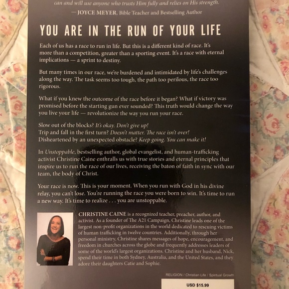 Unstoppable Book - Picture 2 of 2